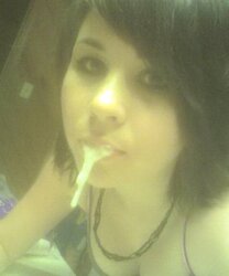 Facials on crazy emo teenagers