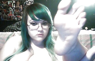 Women a lunettes