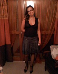 Women a lunettes