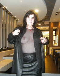 Mature PLUMPER wifey flashing off...