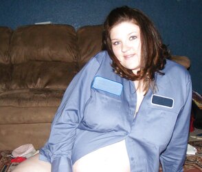 Big-Chested Prego Teenager