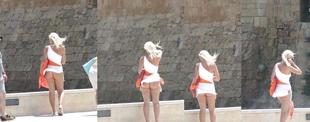 Upskirt Windy
