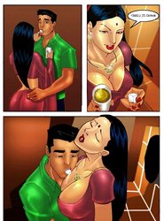 Savita Bhabhi Comics - The Soiree