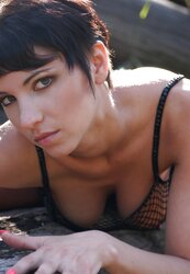 Brief Haired Boygirl Erica