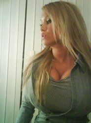 Ash-Blonde ladies with ginormous bra-stuffers like me :)