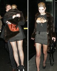 Lange Beine Nylons Pumps etc