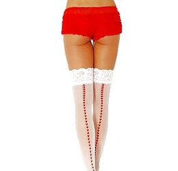 Lange Beine Nylons Pumps etc
