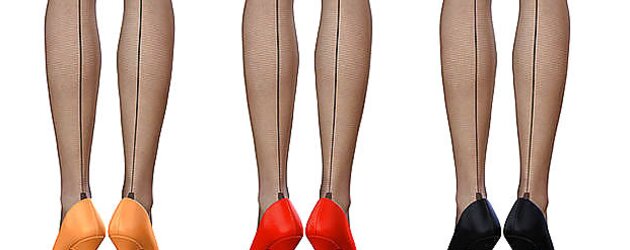 Lange Beine Nylons Pumps etc