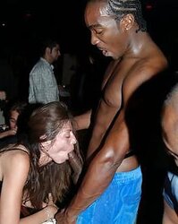Brianyboy white girls deep-throating BIG BLACK COCK!