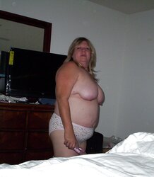 Chubby MUMMY Wifey Marie Hooter-Sling and Undies