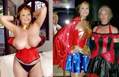 Chubby MUMMY Wifey Marie Hooter-Sling and Undies