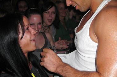 Hen With Stripper