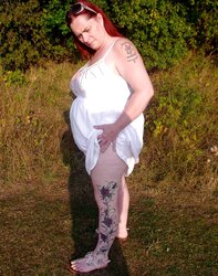 Outside and naked again