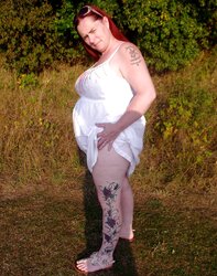Outside and naked again