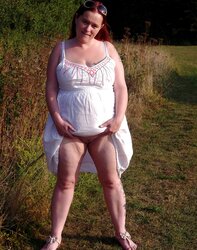 Outside and naked again