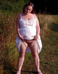 Outside and naked again