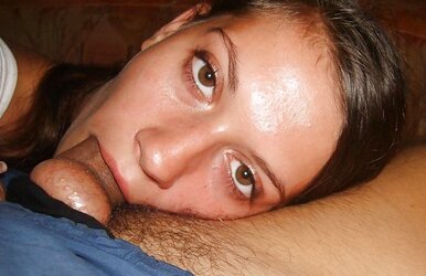 Deep-Throating, slurping, fellating