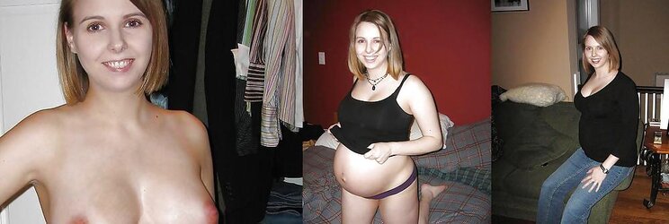 Clothed stripped Pregnant