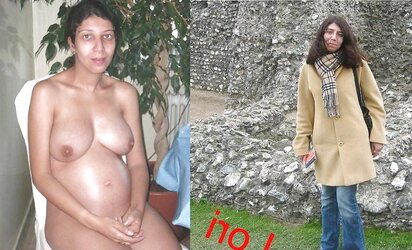 Clothed stripped Pregnant