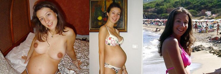Clothed stripped Pregnant