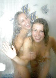 2 molten women under shower