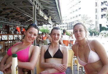 Beach teenagers