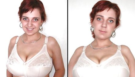 Adorable female with chunky breasts