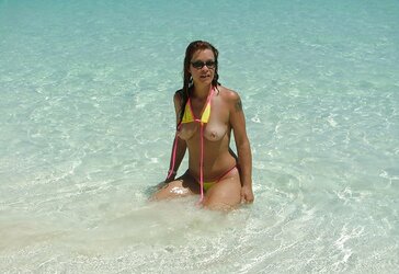 Demonstrating Off Her Assets