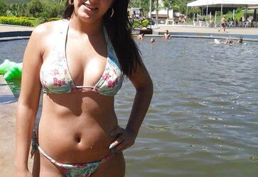 Na praia distraida