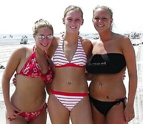 Bikini bathing suit brassiere plumper mature clad teenager ginormous fun bags