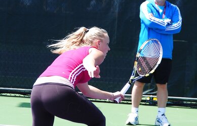 Wonderful tennis players