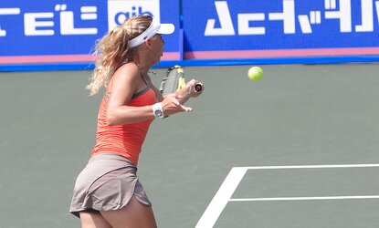 Wonderful tennis players