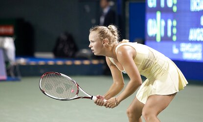 Wonderful tennis players