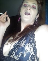 Meine geile Frau in schwarz