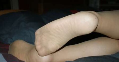 Cute Fresh Nyloned soles Photos (Wifey)