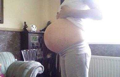 Ginormous pregnant bellies