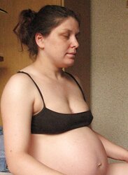 Ginormous pregnant bellies