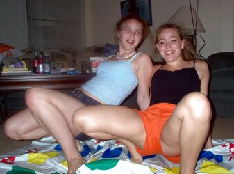 Magnificent Teenagers Playing Twister