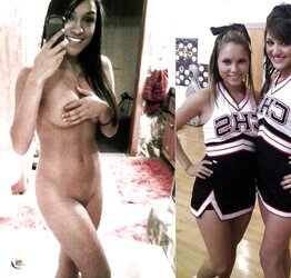 Real Clad And Stripped Hotties - School Exclusive