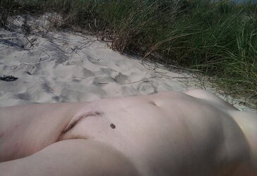 Erotic mature 45y.o. on the beach