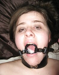 Ball Gag Facials!