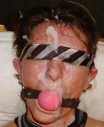 Ball Gag Facials!