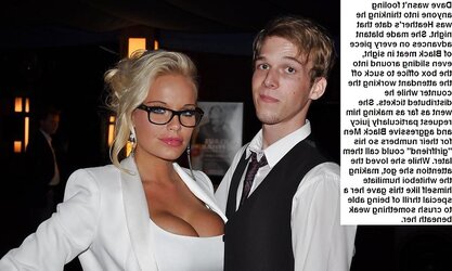 Dark-Hued-Wielded Mega-Slut Captions