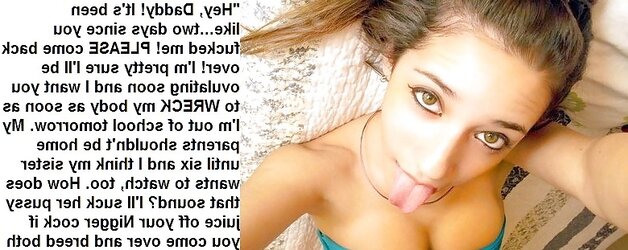 Dark-Hued-Wielded Mega-Slut Captions