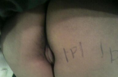 Stylo dans le fion
