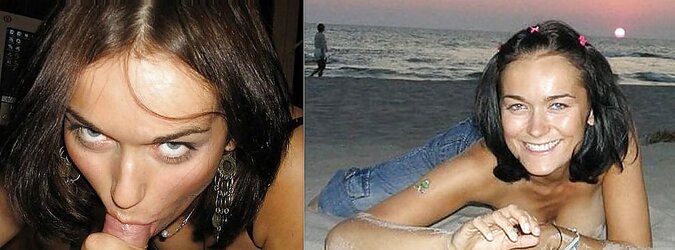 Before and after oral job and money-shot. Inexperienced.