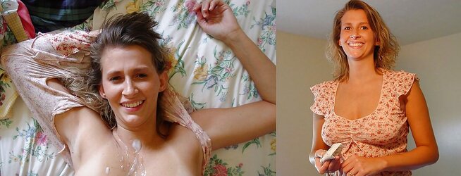 Before and after oral job and money-shot. Inexperienced.