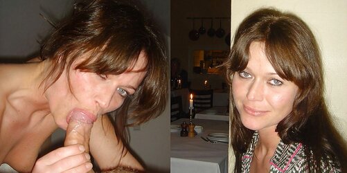 Before and after oral job and money-shot. Inexperienced.