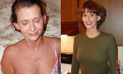 Before and after oral job and money-shot. Inexperienced.