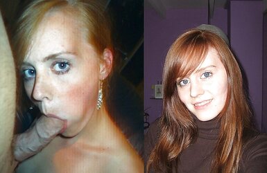 Before and after oral job and money-shot. Inexperienced.